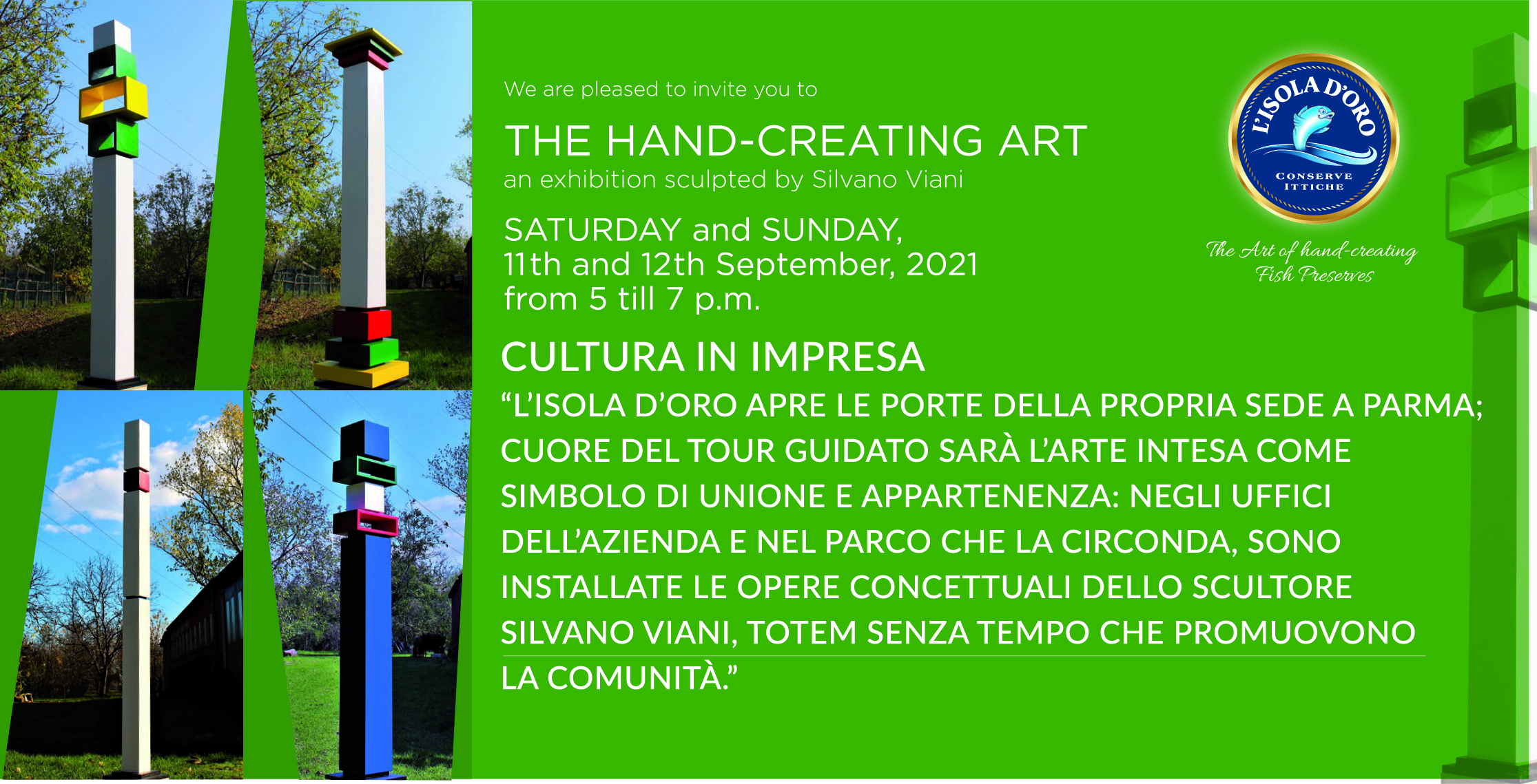 Cartolina The Hand-Creating Art Rev5